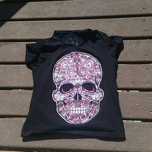 A skull shirt